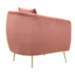 Armchair PWF-0574 fabric pink 70x82x82cm - Слика 3