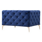 Armchair PPWF-0579 fabric blue 108x90x70cm - Слика 3