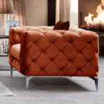 Armchair PWF-0579 fabric tile 108x90x70cm - Слика 5
