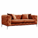 2 seater sofa PWF-0579 fabric tile 197x90x73cm