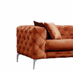 2 seater sofa PWF-0579 fabric tile 197x90x73cm - Image 3