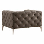 Armchair PWF-0579 fabric dark grey 108x90x70cm - Image 3