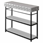 Sideboard PWF-0629 white-black color 102x32x83cm