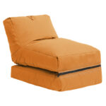 Bean bag armchair-bed Dreamy waterproof orange