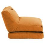 Bean bag armchair-bed Dreamy waterproof orange - Слика 3