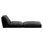 Bean bag armchair-bed Dreamy waterproof black - Image 2