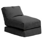 Bean bag armchair-bed Dreamy waterproof black