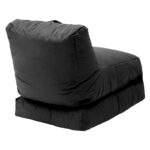 Bean bag armchair-bed Dreamy waterproof black - Image 4