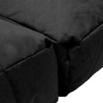 Bean bag armchair-bed Dreamy waterproof black - Image 6