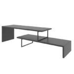 Tv stand Ferocity in colour anthracite 120x30x45cm - Слика 4