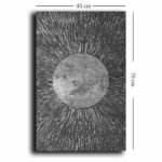 Canvas painting Liorbe with digital printing 40x3x70cm - Image 4