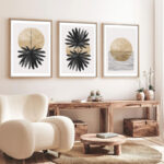 Canvas painting Envazy triptych with digital printing 30x3x40cm - Image 2