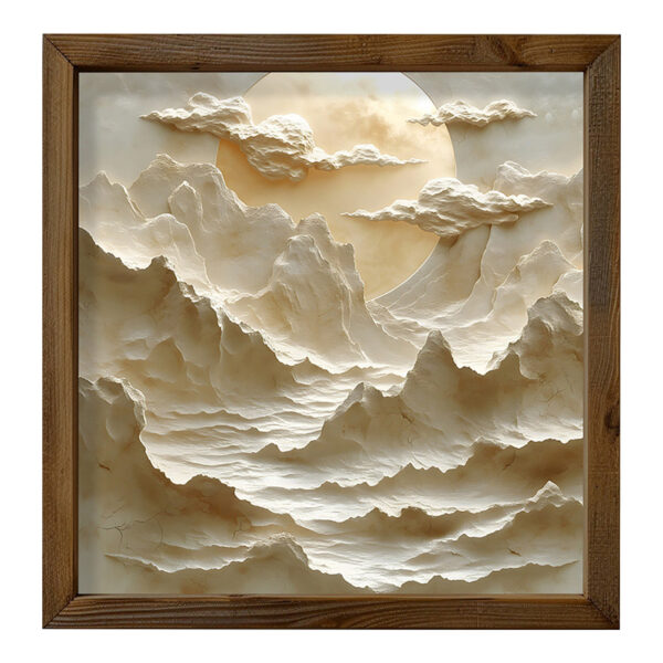 Canvas painting Jedia with digital printing 50x3.5x50cm