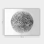 Canvas painting Depondy with digital printing 70x3x100cm - Слика 3