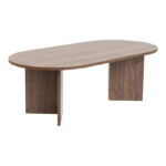 Coffee table Tabletod in walnut color 119x60x40cm