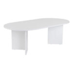 Coffee table Tabletod in white color 119x60x40cm