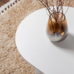 Coffee table Tabletod in white color 119x60x40cm - Image 4