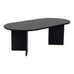 Coffee table Tabletod in black color 119x60x40cm