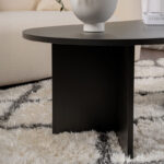 Coffee table Tabletod in black color 119x60x40cm - Image 4