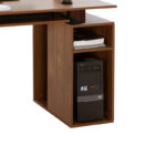 Computer desk Liberion walnut 120x55x76cm - Слика 3