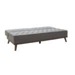 Sofa bed Marco in grey fabric 180x80x80cm - Слика 3
