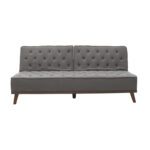 Sofa bed Marco in grey fabric 180x80x80cm - Слика 4
