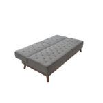 Sofa bed Marco in grey fabric 180x80x80cm - Слика 5