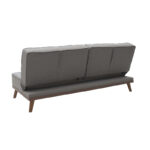 Sofa bed Marco in grey fabric 180x80x80cm - Слика 6
