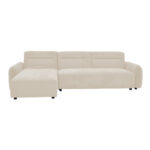 Corner sofa Inspired reversible fabric beige 293x142x80cm - Image 2