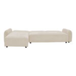 Corner sofa Inspired reversible fabric beige 293x142x80cm - Image 4