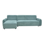 Corner sofa Inspired reversible mint fabric 293x142x80cm - Image 2