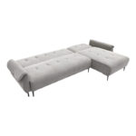 Three-seater reversible sofa bed Nuavid gray fabric 293x143x85cm - Слика 4
