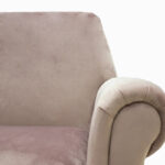 Armchair Macel velvet rotten apple-golden 79x71x89cm - Слика 5