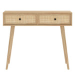 Oslo console sonoma color 100x29x81cm - Слика 3