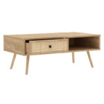 Coffee table Oslo color sonoma 110x59x41,5cm - Image 2