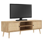 ТВ кабинет Осло во боја на Сонома 150x39x49 см