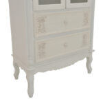 Showcase Pazlen Inart antique white color mdf 74.5x39x190cm - Слика 4