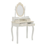 Pazlen Inart bedroom toilet antique white color mdf 75x40x140.5cm - Слика 3