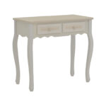 Console Joliene Inart natural-antique white color mdf 80x40x75cm