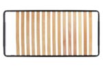 Mattress base with orthopedic slats 112x185x5cm