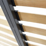 Mattress base with orthopedic slats 142x185x5cm - Слика 2