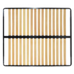 Mattress base with orthopedic slats 142x185x5cm