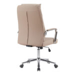 Manager office chair Siquel pu in cappuccino color - Image 2