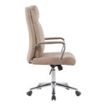 Manager office chair Siquel pu in cappuccino color - Image 3