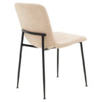 Gratify chair fabric bouclé ecru-leg black - Слика 2