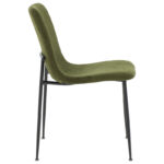 Gratify chair  fabric khaki-leg black - Слика 3