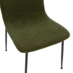Gratify chair  fabric khaki-leg black - Слика 6