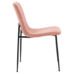 Chair Gratify fabric rotten apple-black metal legs - Слика 3