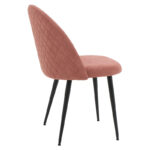 Graceful chair bouclé fabric rotten apple-leg black - Слика 2