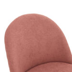 Graceful chair bouclé fabric rotten apple-leg black - Слика 5
